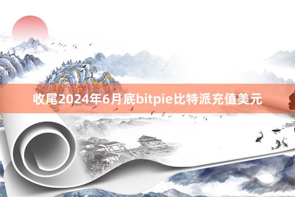 收尾2024年6月底bitpie比特派充值美元