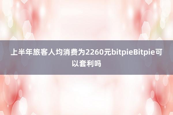 上半年旅客人均消费为2260元bitpieBitpie可以套利吗