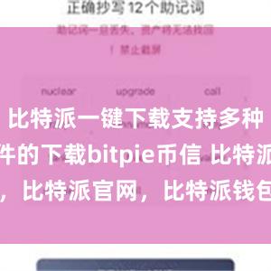 比特派一键下载支持多种种子文件的下载bitpie币信 比特派，比特派官网，比特派钱包，比特派下载