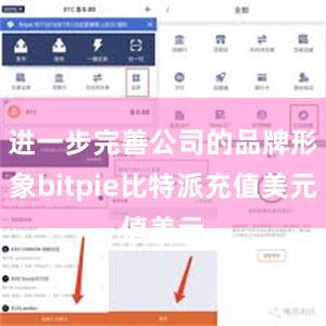 进一步完善公司的品牌形象bitpie比特派充值美元