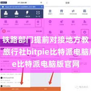 铁路部门提前对接地方教育局、旅行社bitpie比特派电脑版官网