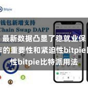 最新数据凸显了稳就业保就业工作的重要性和紧迫性bitpie比特派用法