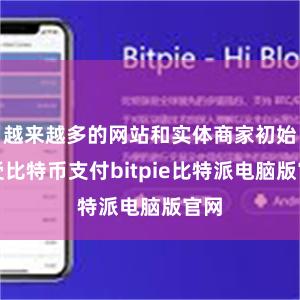 越来越多的网站和实体商家初始禁受比特币支付bitpie比特派电脑版官网